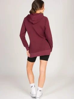 Pineapple Red Longline Hoodie