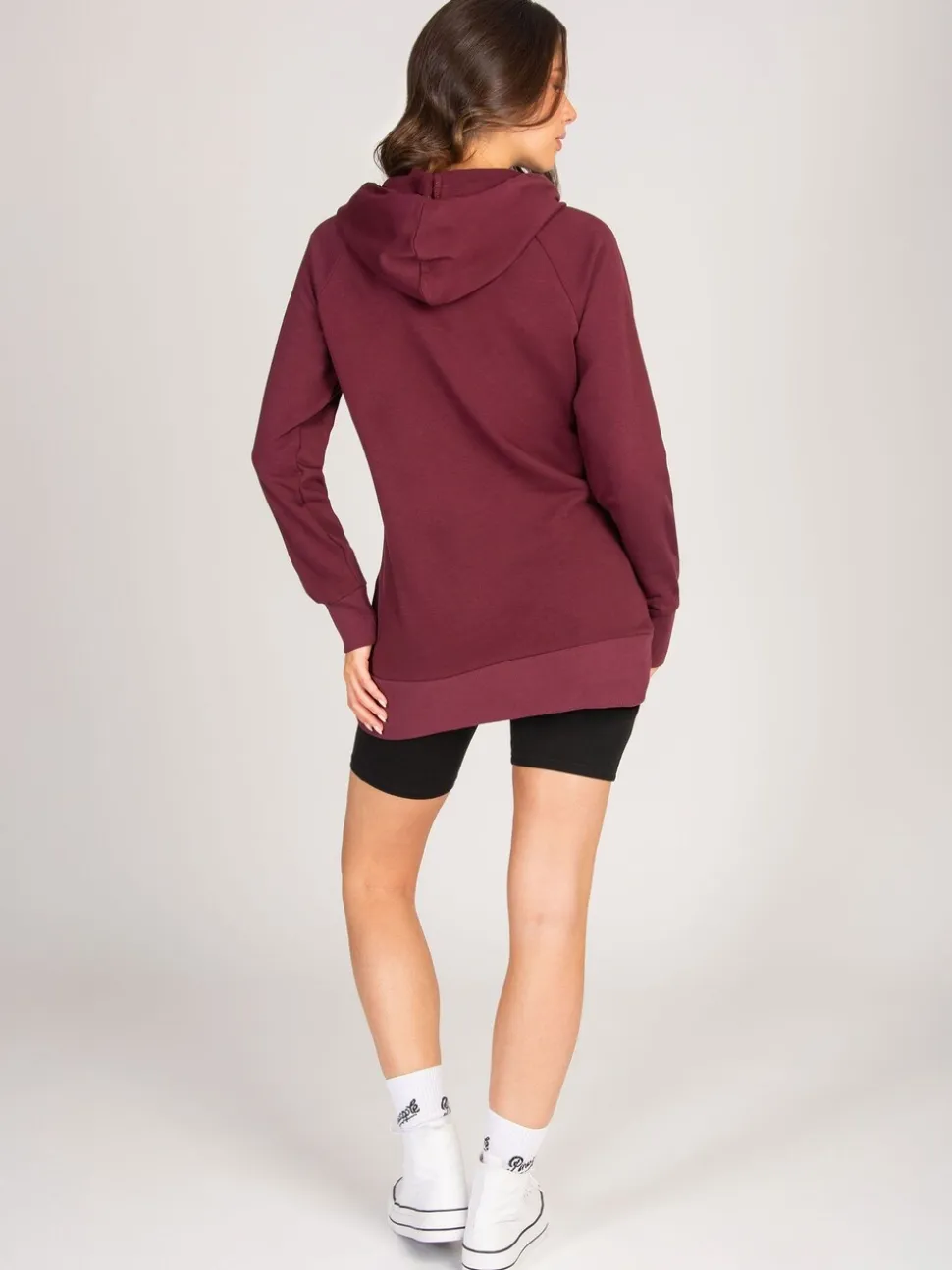 Pineapple Red Longline Hoodie