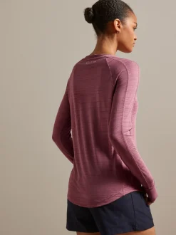 Pink Active Lightweight Long Sleeve Top