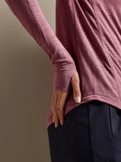 Pink Active Lightweight Long Sleeve Top