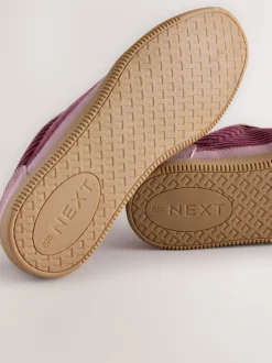 Pink Cord Forever Comfort® Lace-Up Trainers