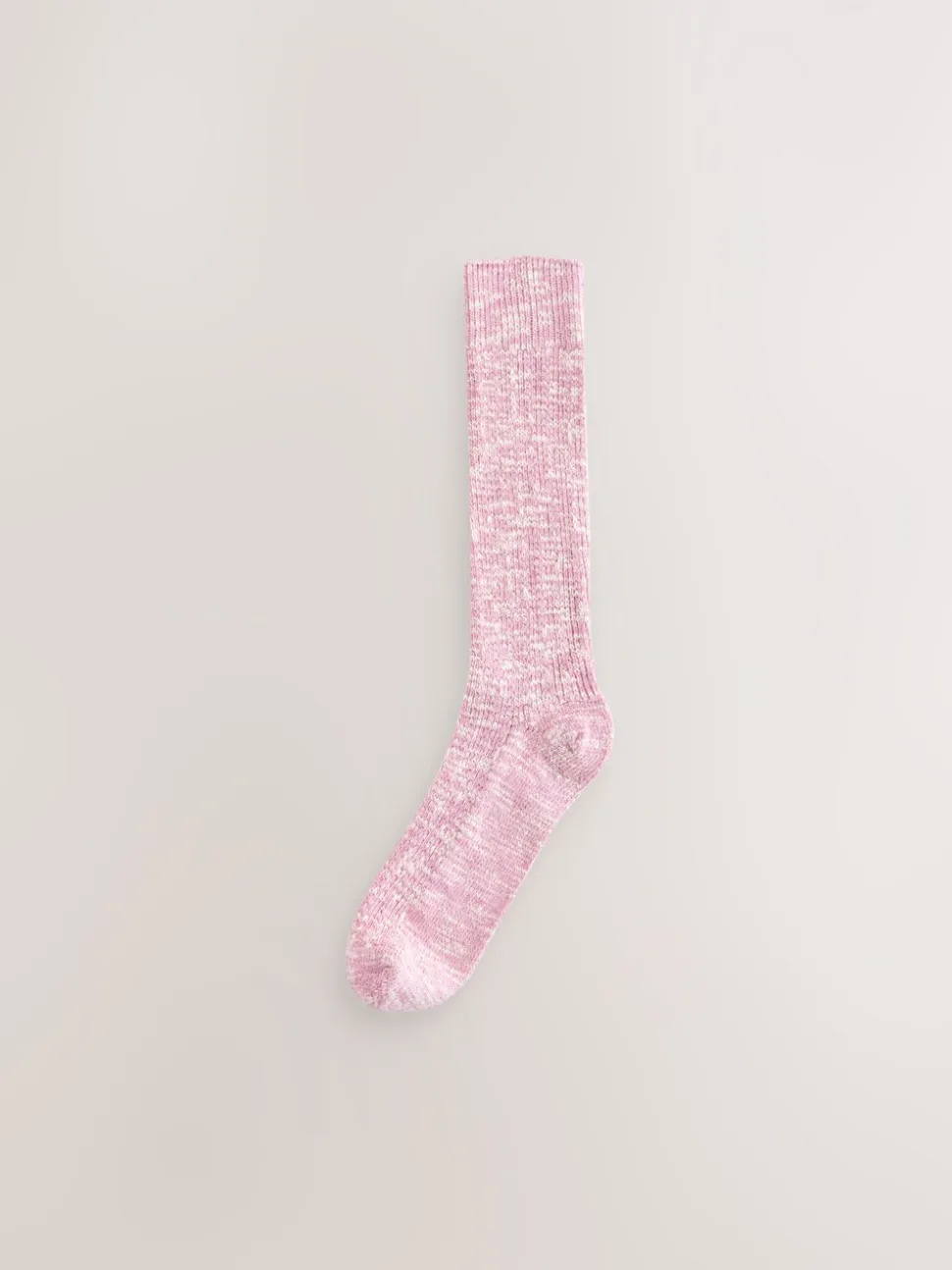 Pink Cotton Slub Slouchy Ankle Socks 3 Pack