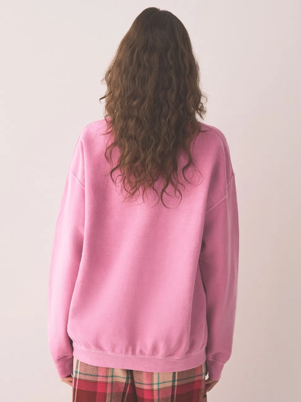 Pink Croissant Sweatshirt