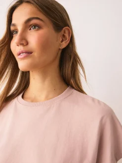 Pink Floral Short Sleeve Pyjamas