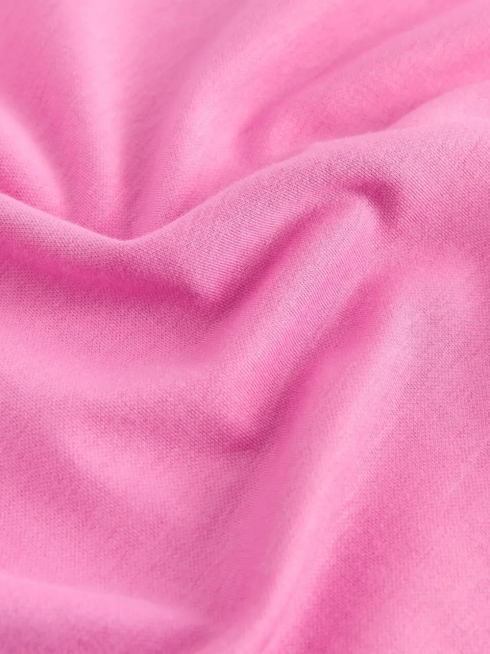 Pink Long Sleeve Heavyweight Crew Neck T-Shirt