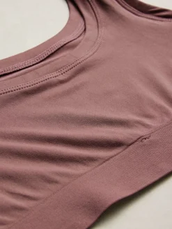 Pink N.Premium Super Soft Seamless Crop Bra