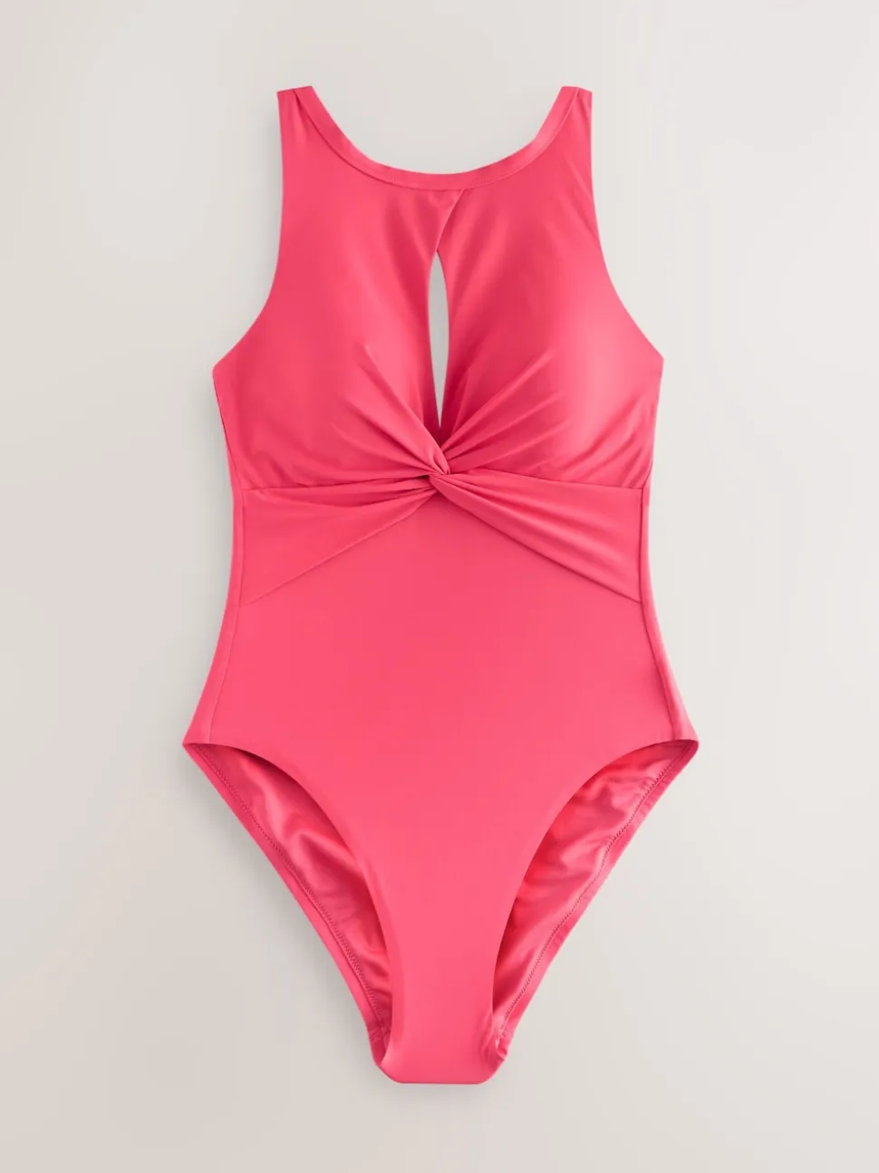 Pink Wrap Tummy Control Swimsuit