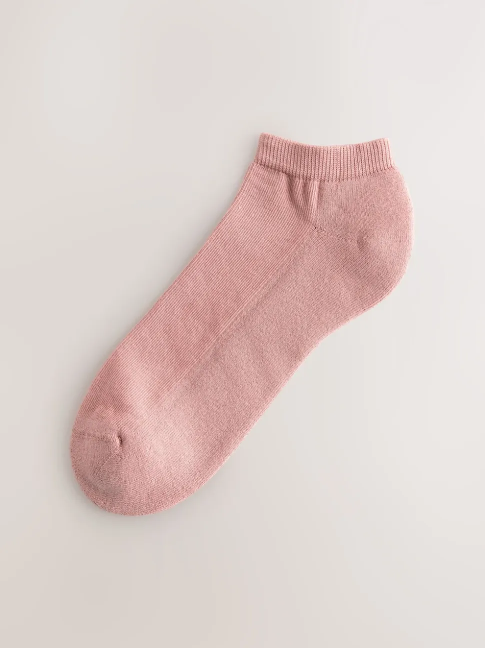 Pink/Blue/Neutral Cushion Sole Trainer Socks 4 Pack