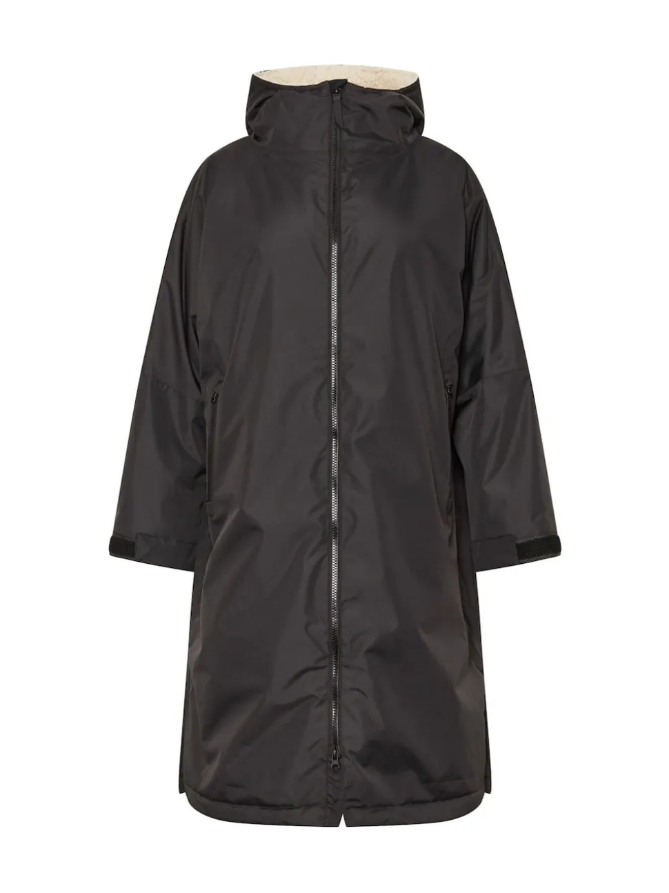 PixieGirl Petite Black Fleece Lined Changing Robe