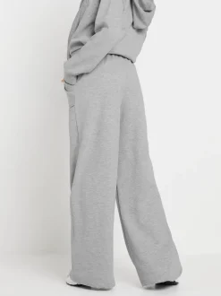 PixieGirl Petite Grey Pocket Patch Wide Leg Joggers