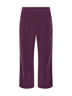 PixieGirl Petite Red Microfleece Wide Leg Joggers