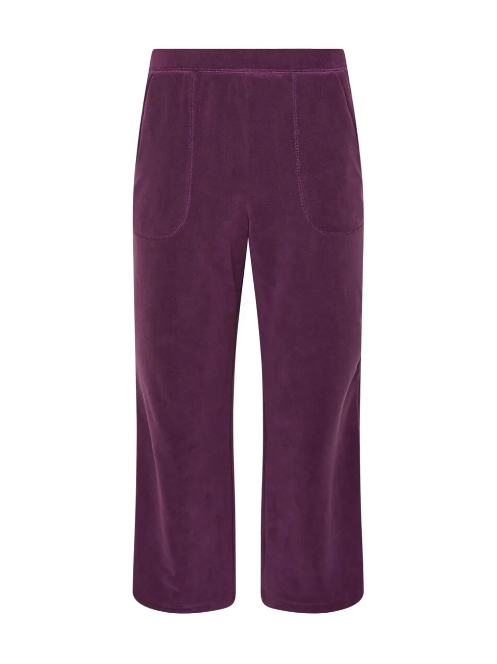 PixieGirl Petite Red Microfleece Wide Leg Joggers