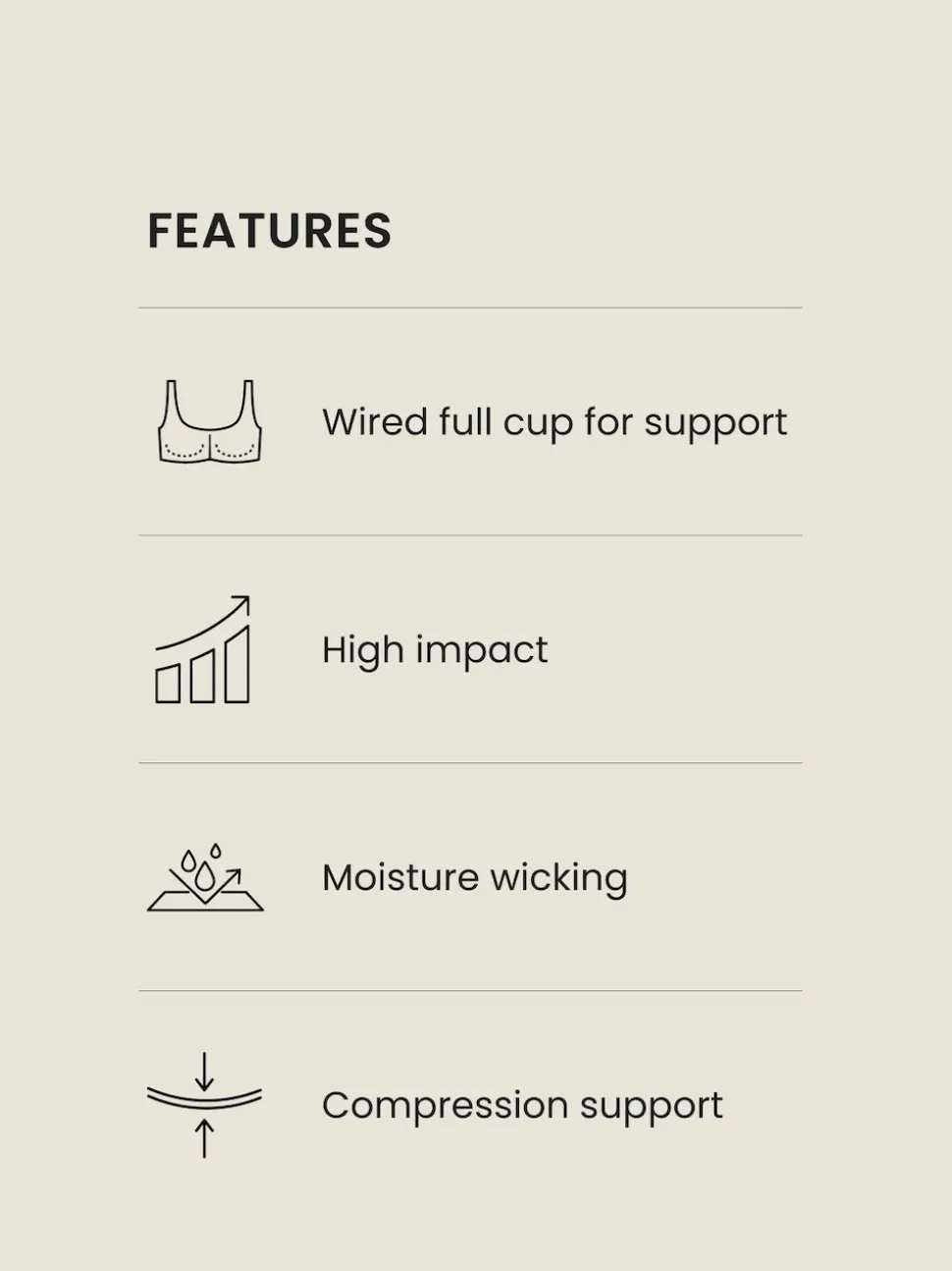 Plum Purple DD+ Non Pad Full Cup Dry Tech High Impact Sports Bra