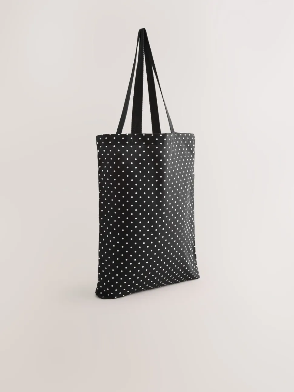 Polka Dot Cotton Shopper Bag