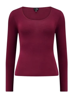 Pour Moi Berry Long Sleeve Second Skin Thermal