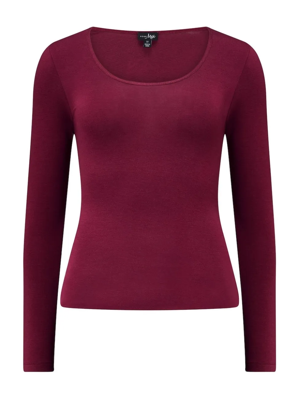 Pour Moi Berry Long Sleeve Second Skin Thermal