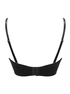 Pour Moi Black Bustier Definitions Bra
