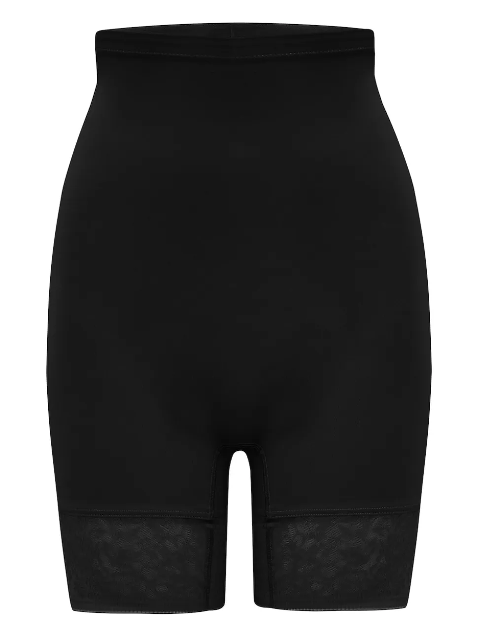 Pour Moi Black Effortless Tummy Control Thigh Slimmer Shapewear