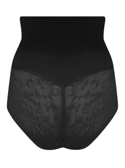 Pour Moi Black Effortless Shapewear Tummy Control High Waist Briefs