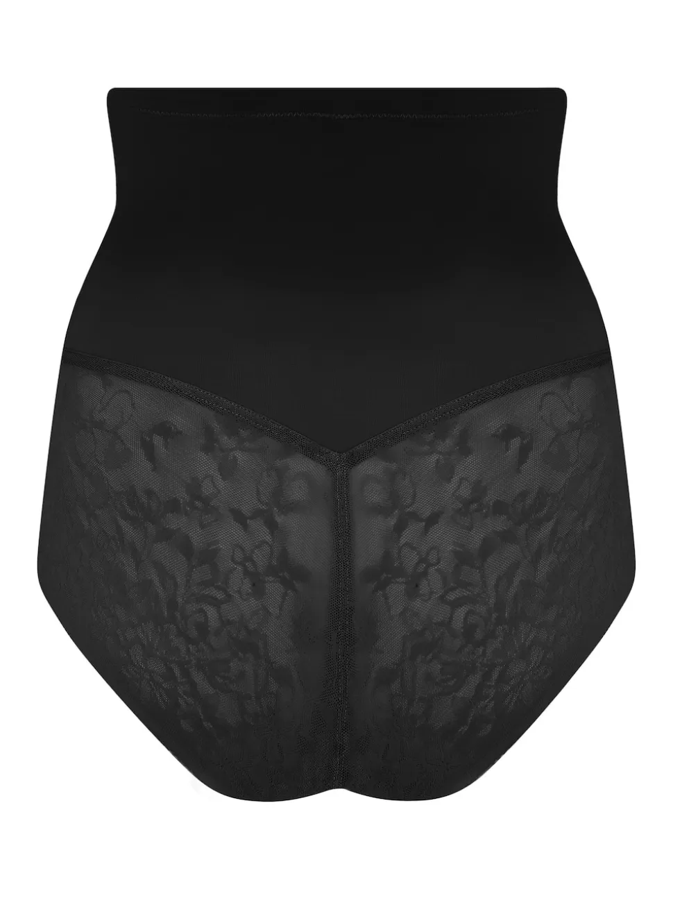 Pour Moi Black Effortless Shapewear Tummy Control High Waist Briefs