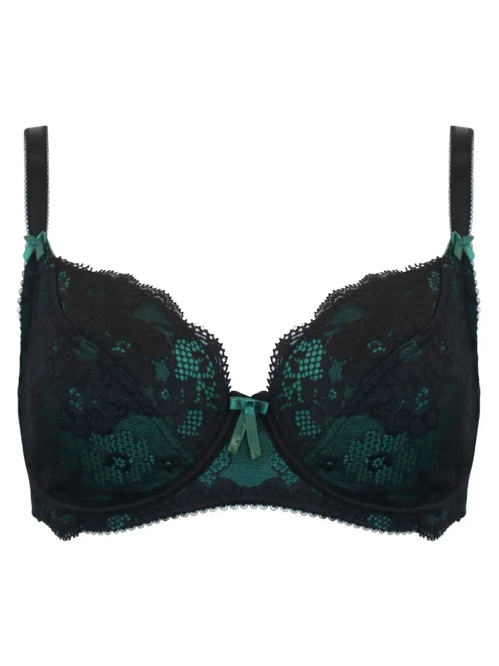 Pour Moi Black Forest Non Padded Amour Underwired Bra