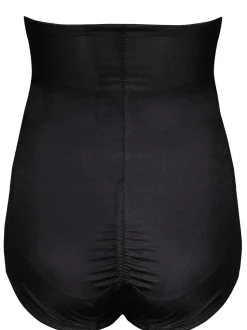 Pour Moi Black Lingerie Hourglass Shapewear Firm Tummy Control High Waist Knickers