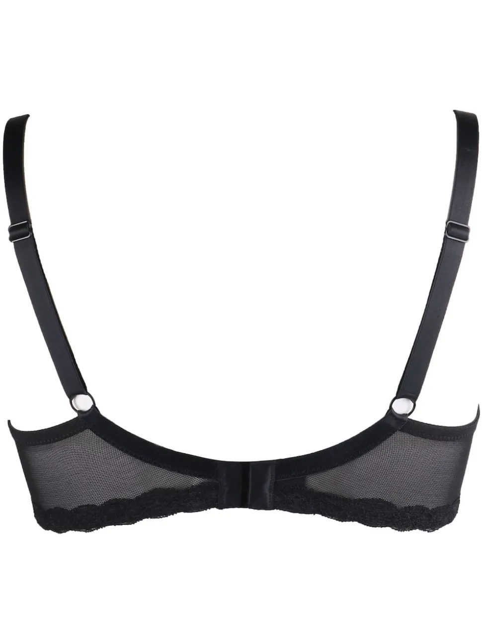 Pour Moi Black Luxe Linear Contour Lightly Padded Bra
