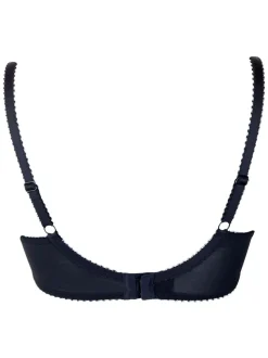 Pour Moi Black Non Padded Flora Underwired Bra