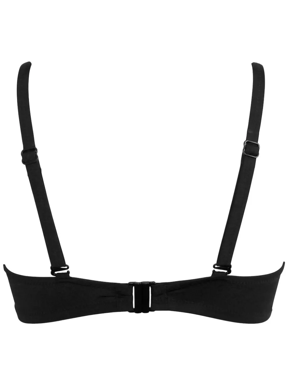 Pour Moi Black Non Padded Underwired Santa Cruz Bikini Top
