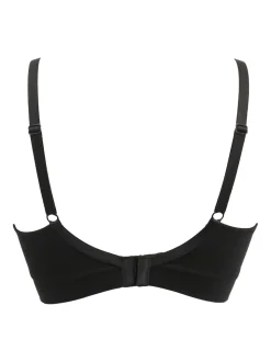 Pour Moi Black Non Wired Love to Lounge Cotton Non Wired Bra