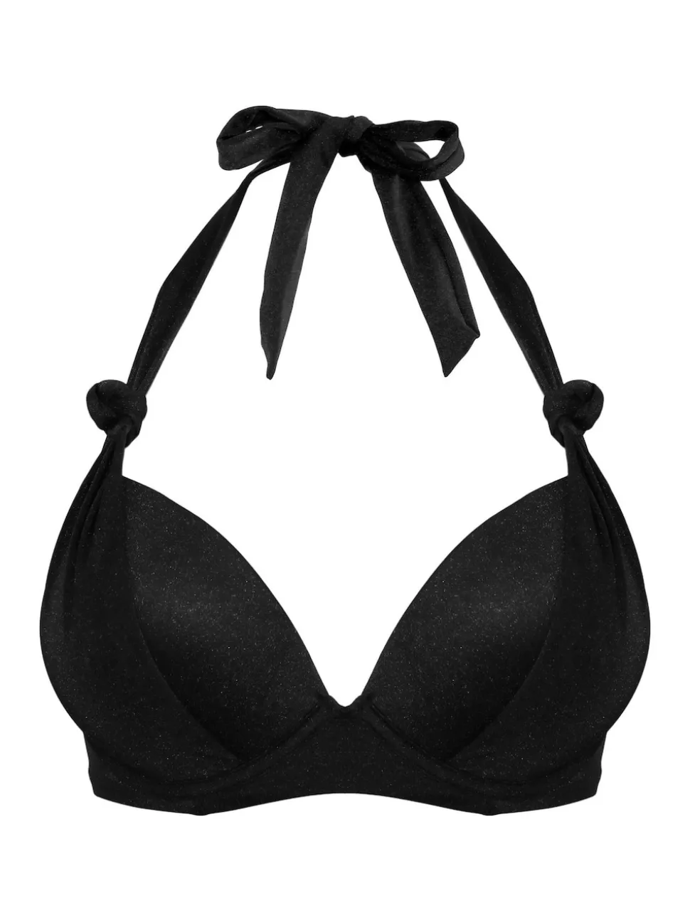 Pour Moi Black Padded St Kitts Bikini Top