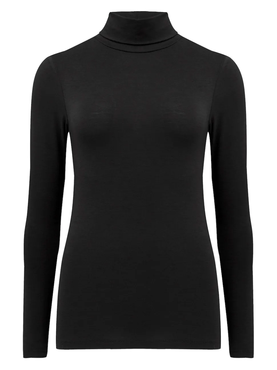 Pour Moi Black Roll Neck Second Skin Thermal