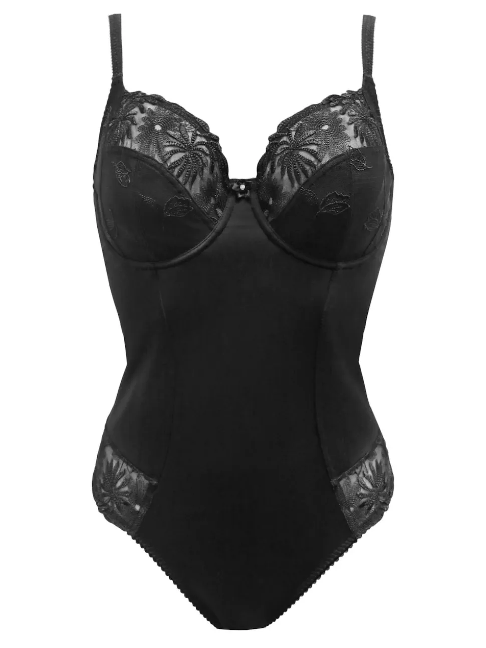 Pour Moi Black St Tropez Underwired Bodyshaper