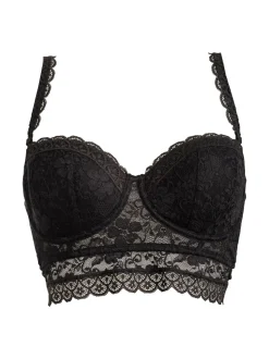 Pour Moi Black Strapless Rebel Bra