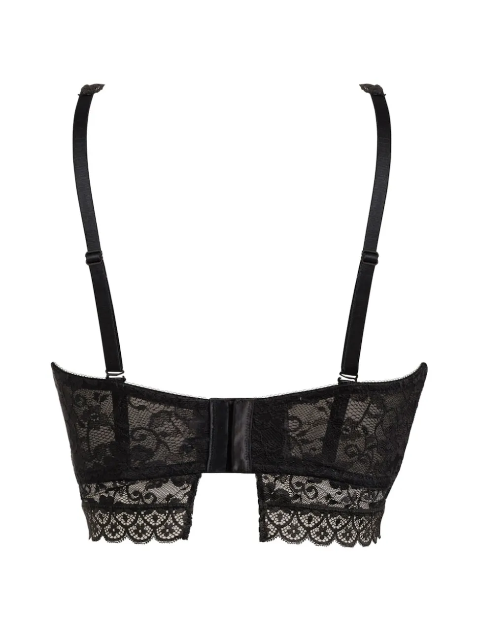 Pour Moi Black Strapless Rebel Bra