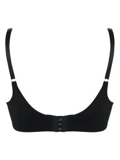 Pour Moi Black Viva Luxe Non-Padded Side Support Bra