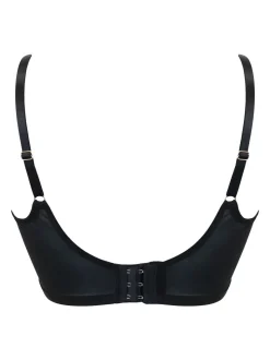 Pour Moi Black/Blue After Hours Padded Longline Bra