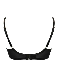 Pour Moi Black/Red Padded Desire Lightly Underwired Bra