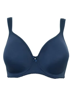 Pour Moi Blue Tropez Full Coverage Memory Foam T-Shirt Bra