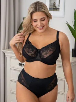 Pour Moi Cream Full Cup Flora Underwired Bra
