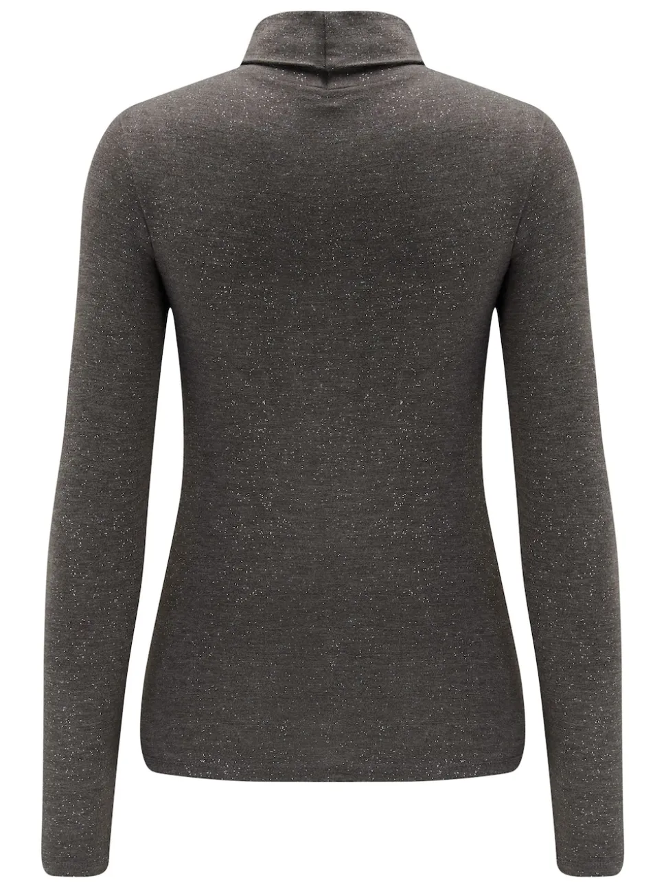 Pour Moi Glitter Charcoal Roll Neck Second Skin Thermal