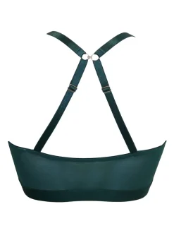 Pour Moi Green India Front Fastening Underwired Bralette