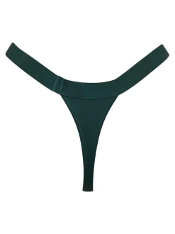 Pour Moi Green India High Leg Thong