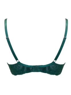 Pour Moi Green Push Up New Romance Bra