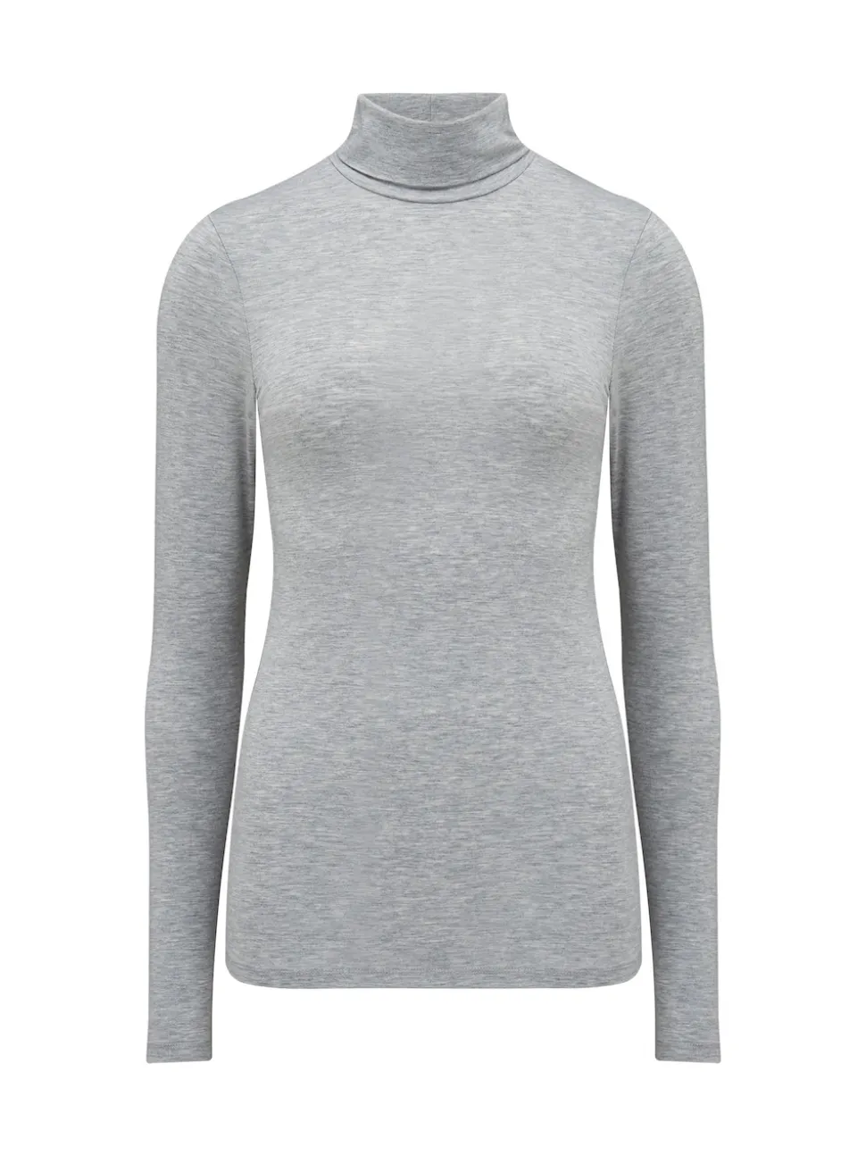 Pour Moi Grey Roll Neck Second Skin Thermal