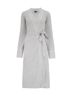 Pour Moi Grey Waffle Loungewear Dressing Gown