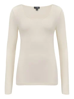 Pour Moi Ivory Long Sleeve Second Skin Thermal