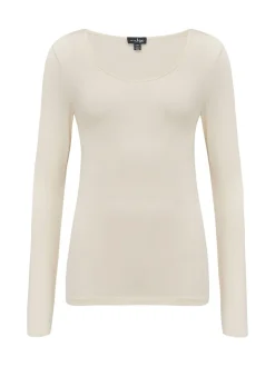 Pour Moi Ivory Long Sleeve Second Skin Thermal