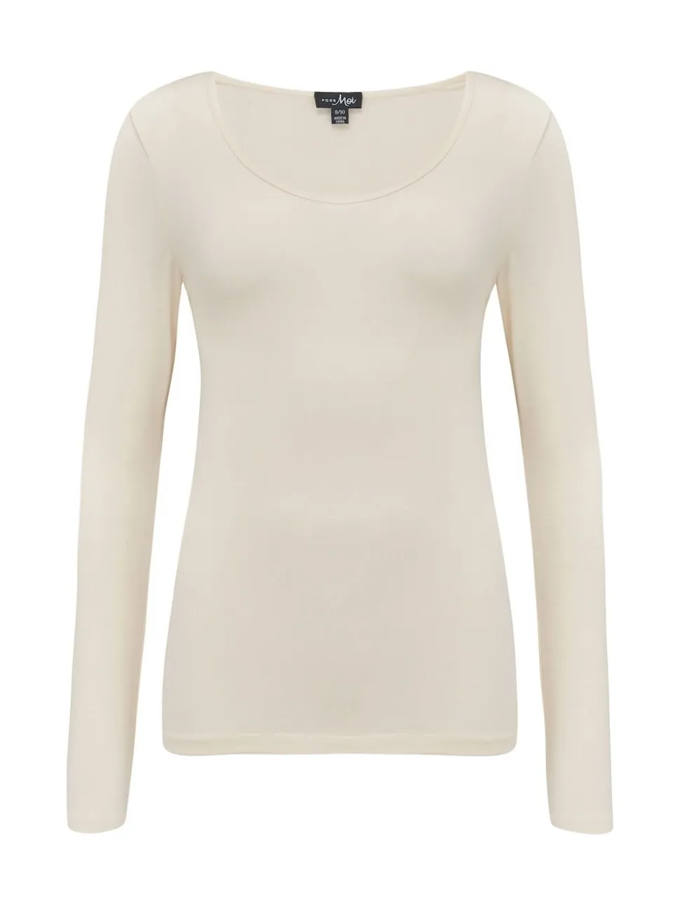 Pour Moi Ivory Long Sleeve Second Skin Thermal