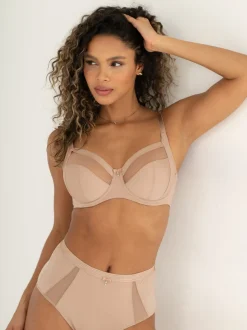 Pour Moi Natural Viva Luxe Non-Padded Side Support Bra